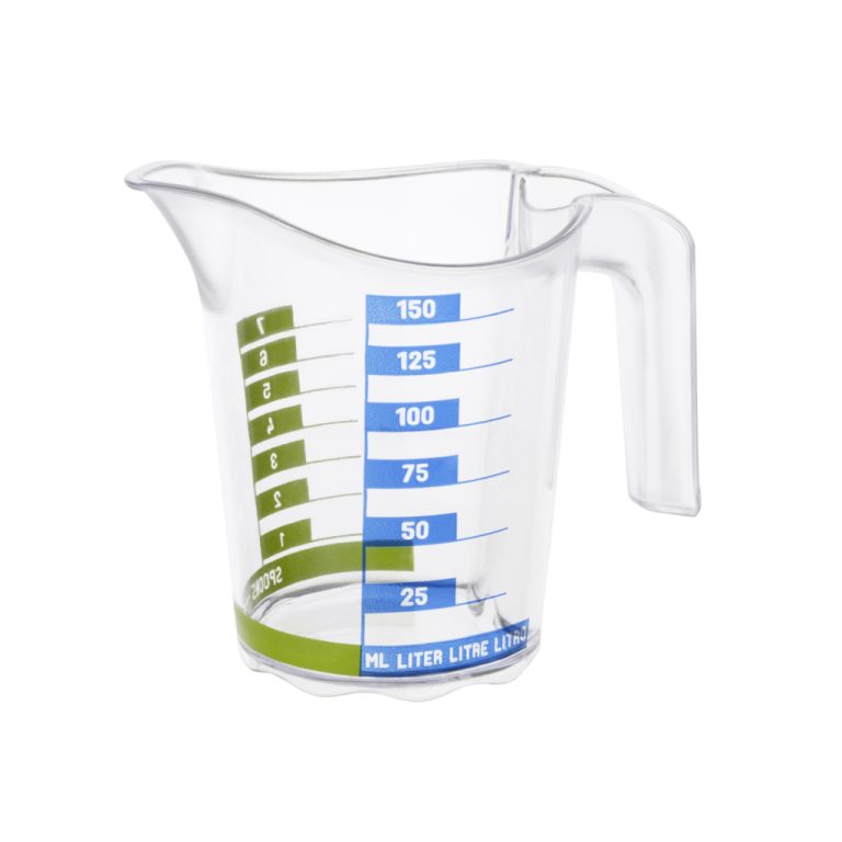 Rotho Domino Maatbeker 0.15L Transparant | Kopen bij Flickmyhouse