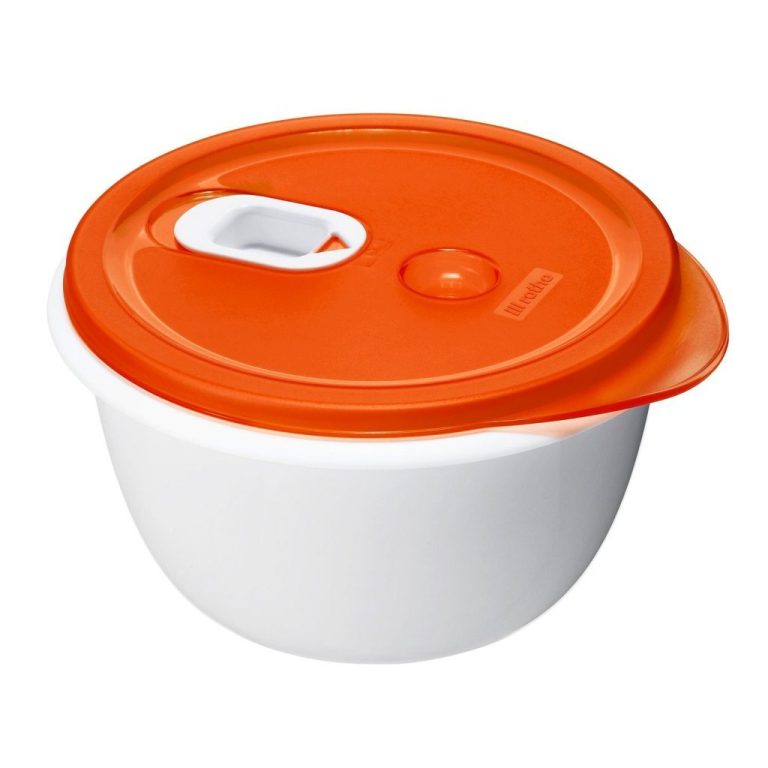 Rotho Clever Magnetronschaal 1.5L Papaya Rood | Kopen bij Flickmyhouse