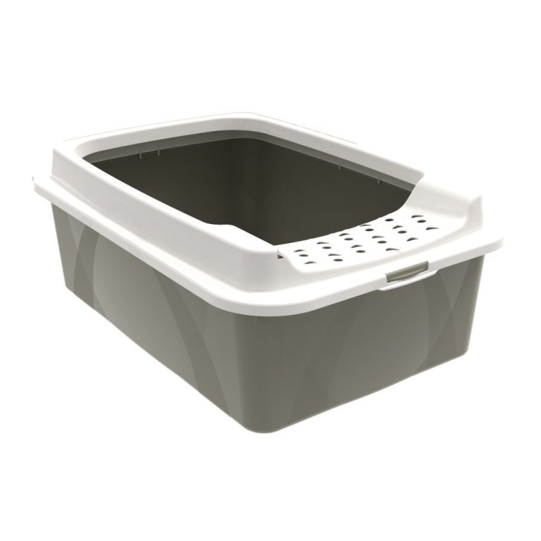Rotho Eco Bonnie Kattenbak met Boveningang M Cappuccino/Zand | Kopen bij Flickmyhouse