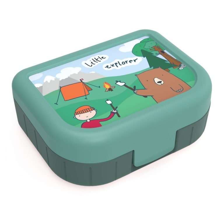 Rotho Memory Kids Lunchbox To Go Kids Explorer 1L Groen | Kopen bij Flickmyhouse