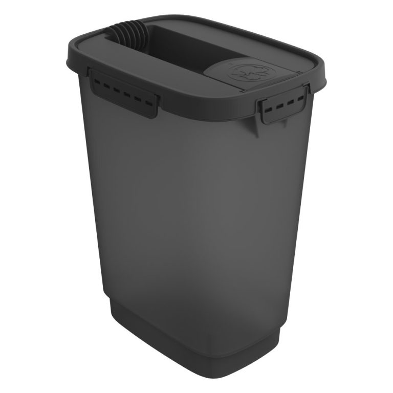 Rotho Cody Pet Food Container 10L Antraciet/Transparant | Kopen bij Flickmyhouse