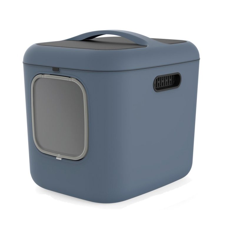 Rotho MyPet Biala XL Kattenbak 61.4x49.2x57.6 cm Blauw | Kopen bij Flickmyhouse