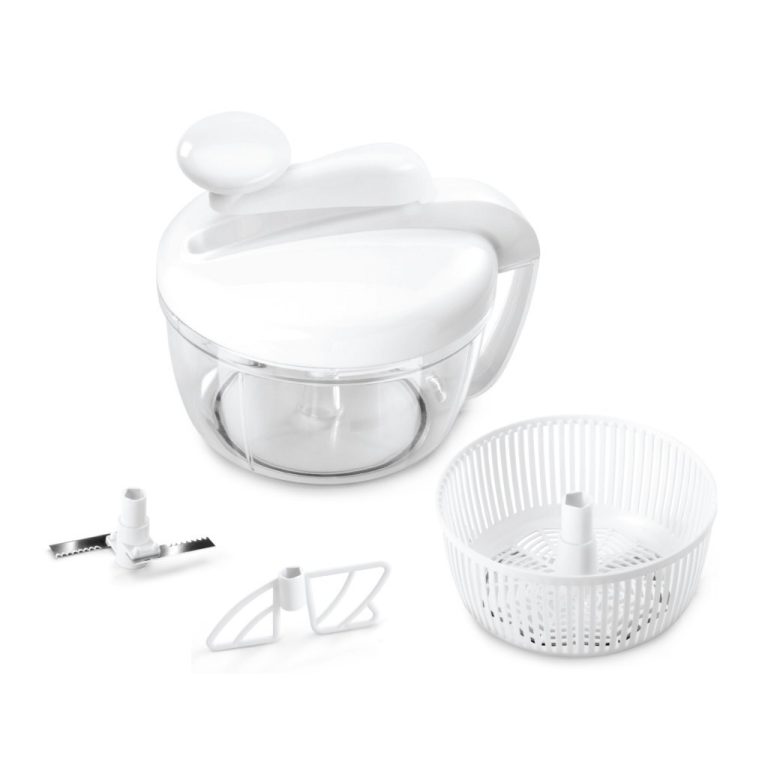 Metaltex Kitchen Helpers Topedo Slacentrifuge Wit/Transparant | Kopen bij Flickmyhouse