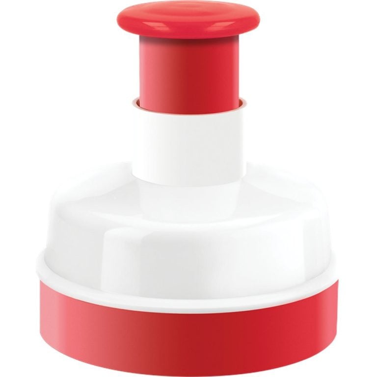 Metaltex Kitchen Helpers Hamburgerpers 11 cm Rood/Wit | Kopen bij Flickmyhouse