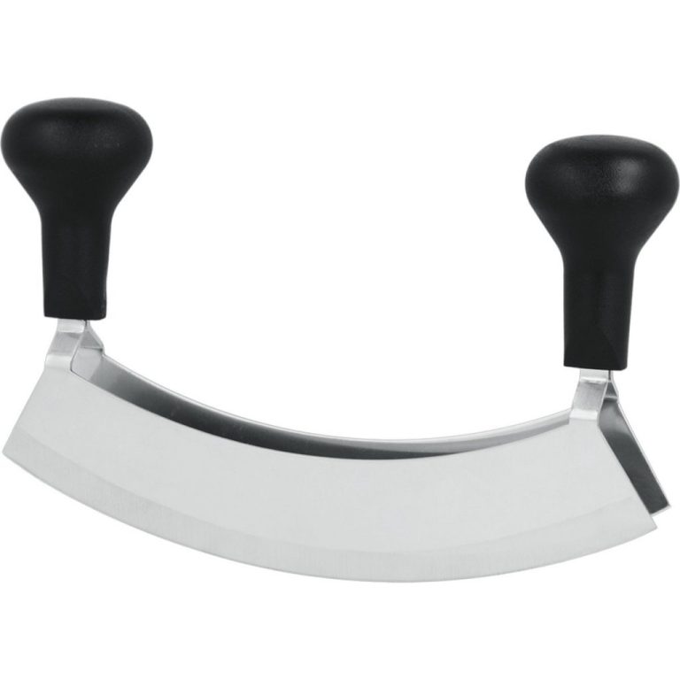 Metaltex Hakmes met Dubbele Messen RVS/Zwart | Kopen bij Flickmyhouse