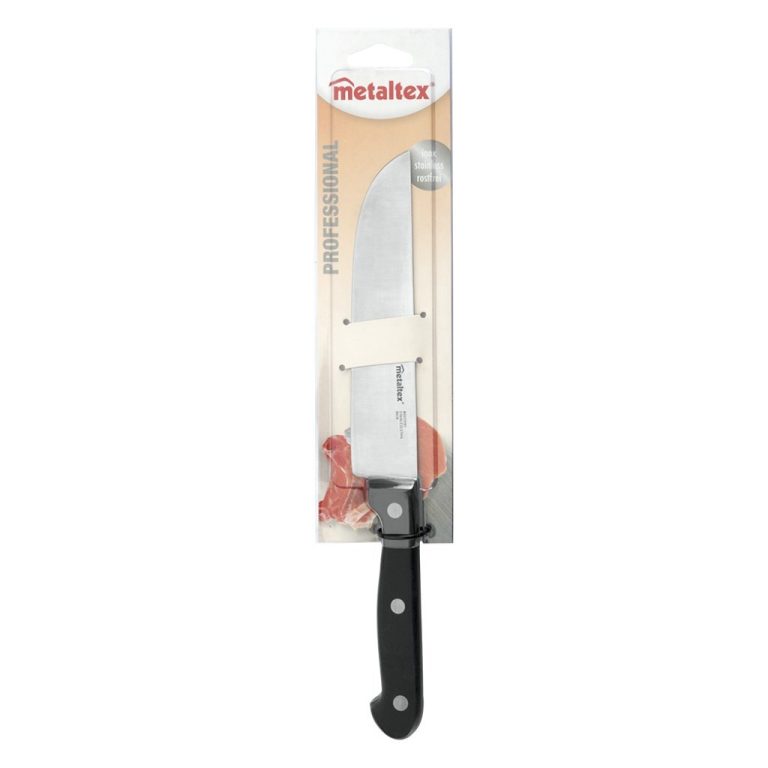Metaltex Professional Chefmes 28 cm Zwart/RVS | Kopen bij Flickmyhouse