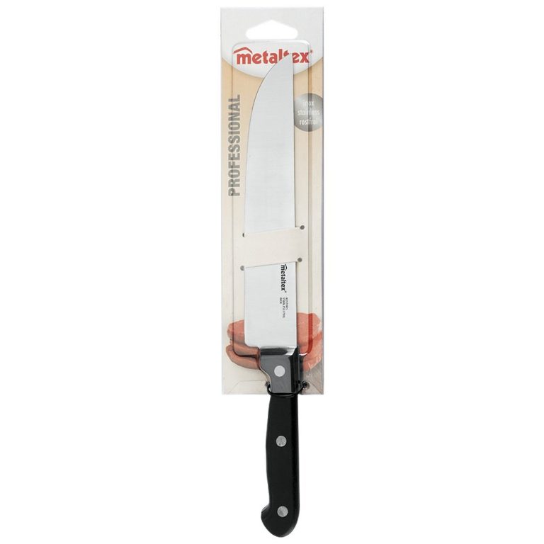 Metaltex Professional Chefmes 31 cm Zwart/RVS | Kopen bij Flickmyhouse