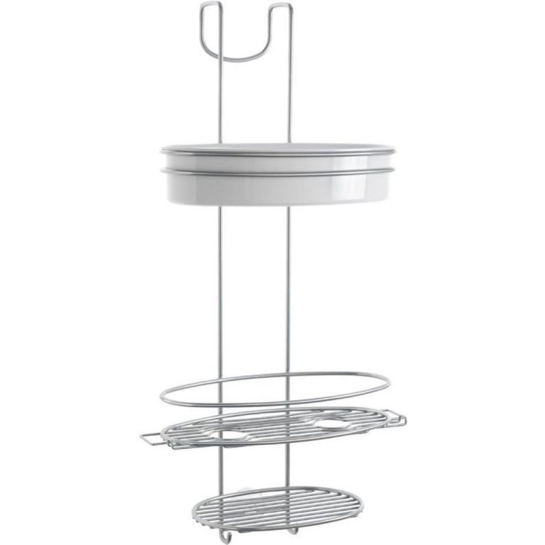 Metaltex Orbit Line Douchrek 29x13x58 cm Zilver | Kopen bij Flickmyhouse