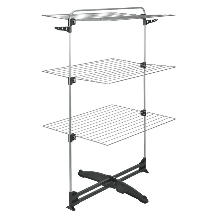 Metaltex Storm Droogrek 34 m Drooglente Zilver/Zwart | Kopen bij Flickmyhouse