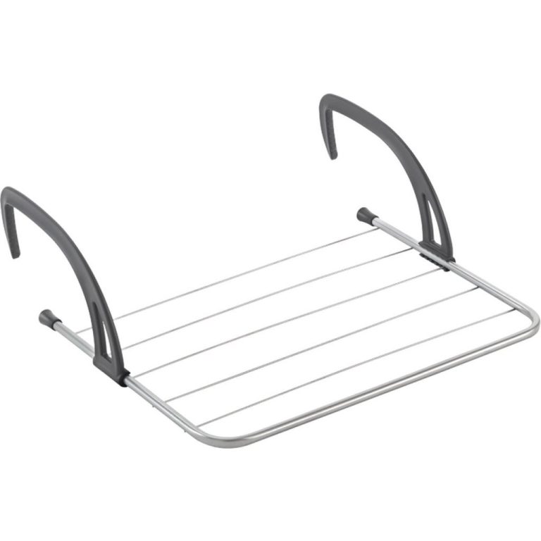 Metaltex Favonio Radiator-Balkon Droogrek 3 m Drooglijn Zilver/Zwart | Kopen bij Flickmyhouse