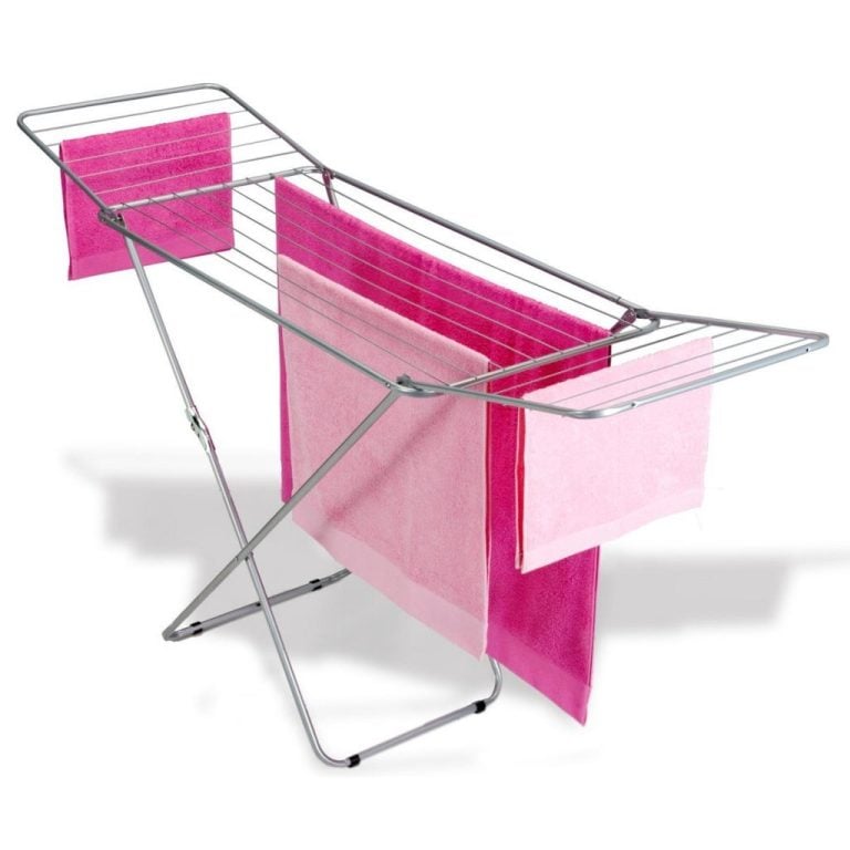 Metaltex Vulcano Tec Droogrek 18 m Drooglijn 55x180/106x100 cm Zilver | Kopen bij Flickmyhouse