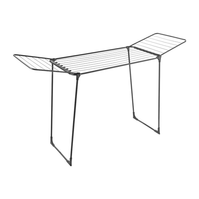 Metaltex Hydra Vleugeldroogrek 18 m Drooglengte Zwart | Kopen bij Flickmyhouse