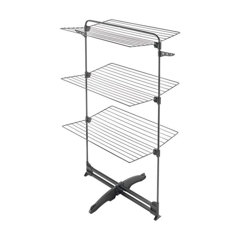 Metaltex Storm Droogtoren 34 m Drooglengte Zwart | Kopen bij Flickmyhouse