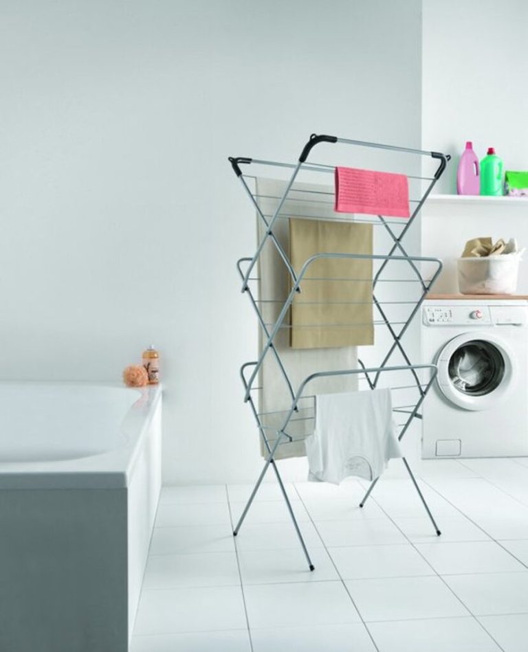 Tomado Metaltex Concerto Droogrek 14 meter Zilver met Haakjes voor kledinghangers | Kopen bij Flickmyhouse