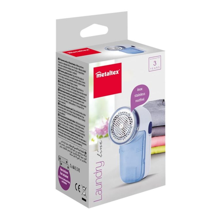 Metaltex Elektrische Pluizenverwijderaar Blauw/Wit | Kopen bij Flickmyhouse