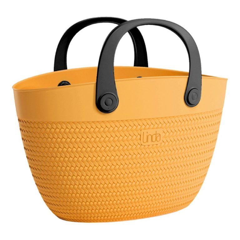 Linda Bag Beach 50x41 cm Geel/Zwart | Kopen bij Flickmyhouse