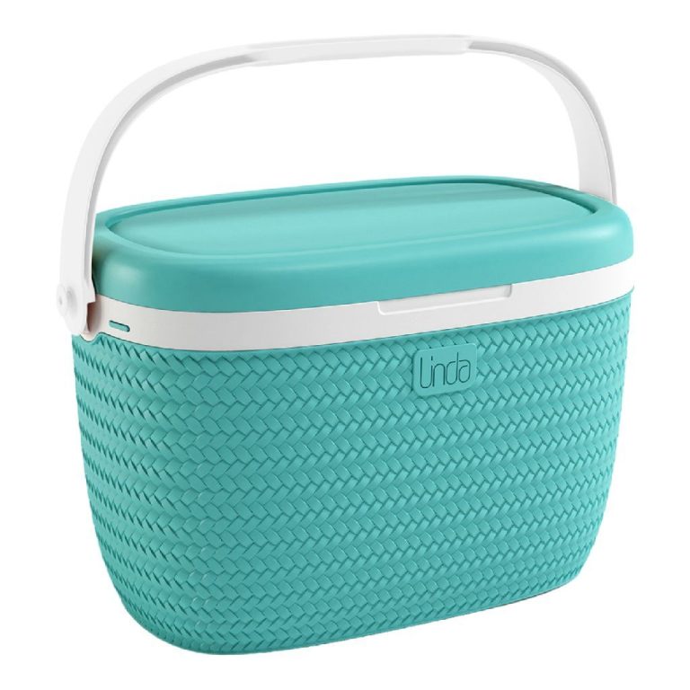 Linda Koelbox 18L Turquoise/Wit | Kopen bij Flickmyhouse