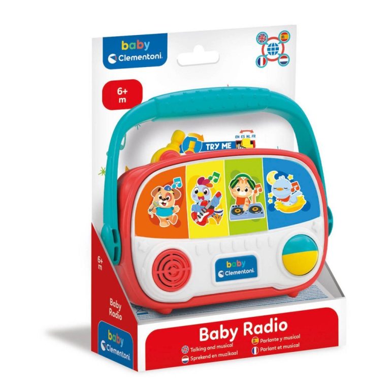 Clementoni Baby Radio + Licht en Geluid | Kopen bij Flickmyhouse