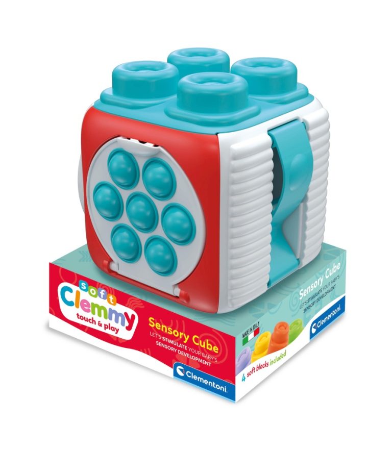 Clementoni Clemmy Soft Sensorische Activiteitenkubus | Kopen bij Flickmyhouse
