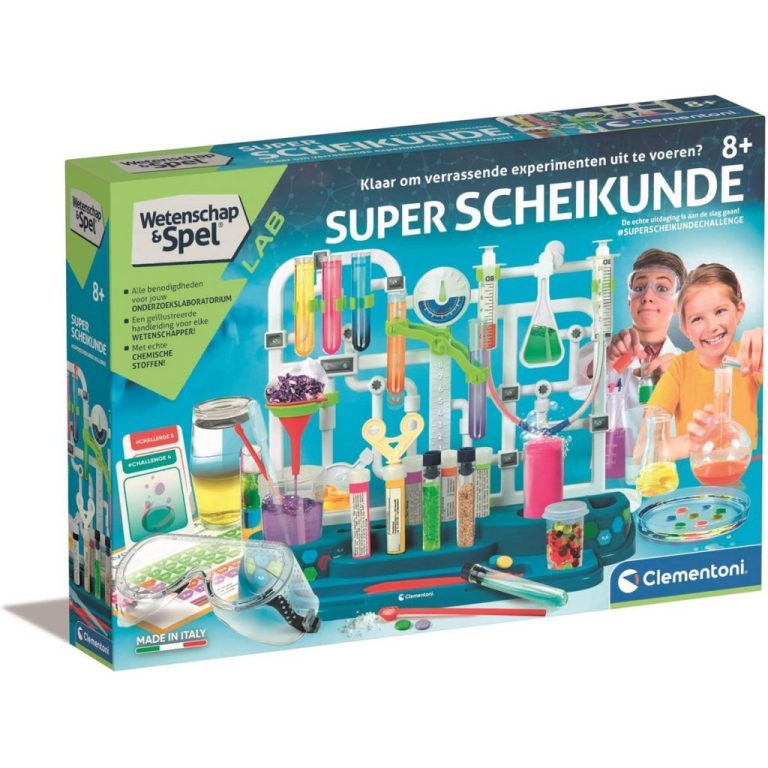 Clementoni Wetenschap en Spel Super Scheikunde | Kopen bij Flickmyhouse