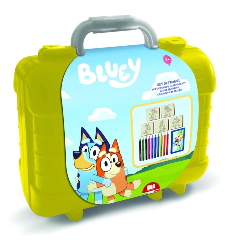 Bluey Kleuren Stempel Kofferset | Kopen bij Flickmyhouse