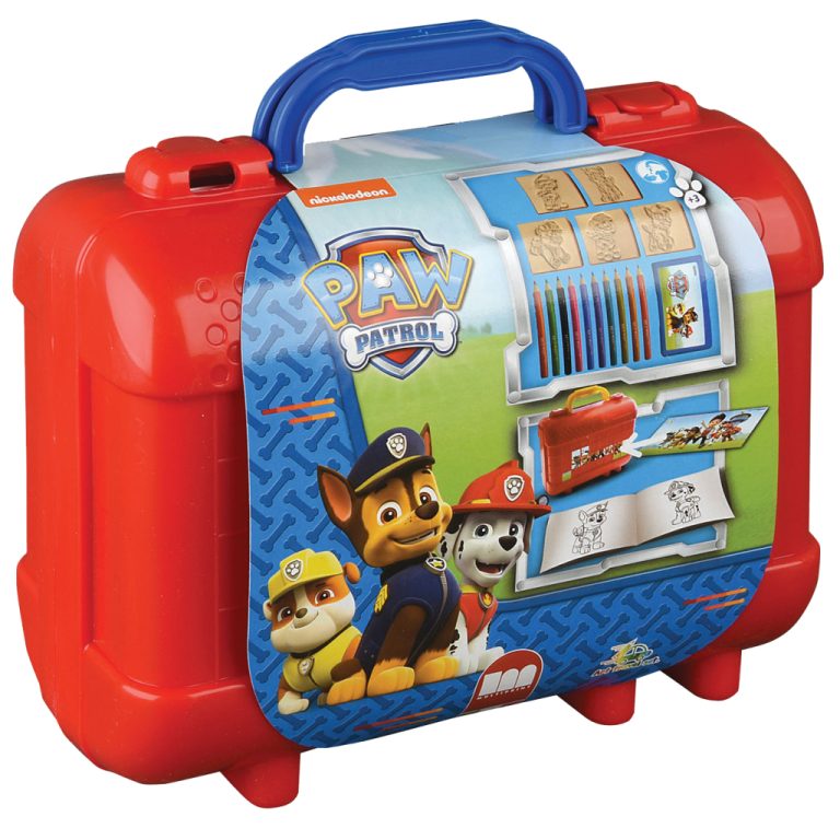 Paw Patrol Kleur-Stempel Kofferset | Kopen bij Flickmyhouse