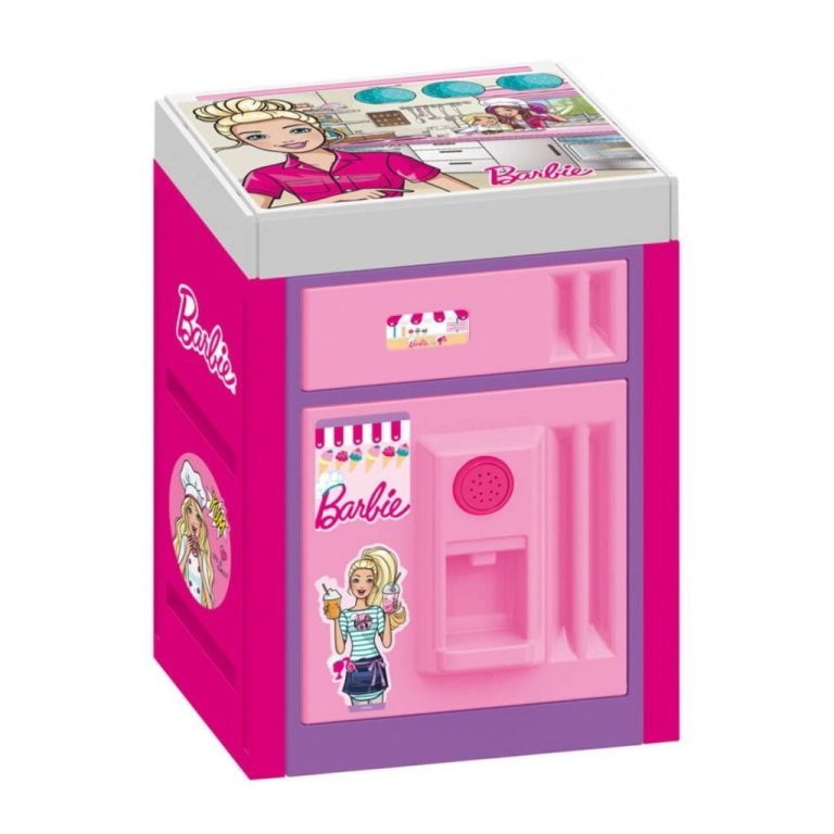 Dolu Barbie Koelkast + Geluid Roze/Paars | Kopen bij Flickmyhouse