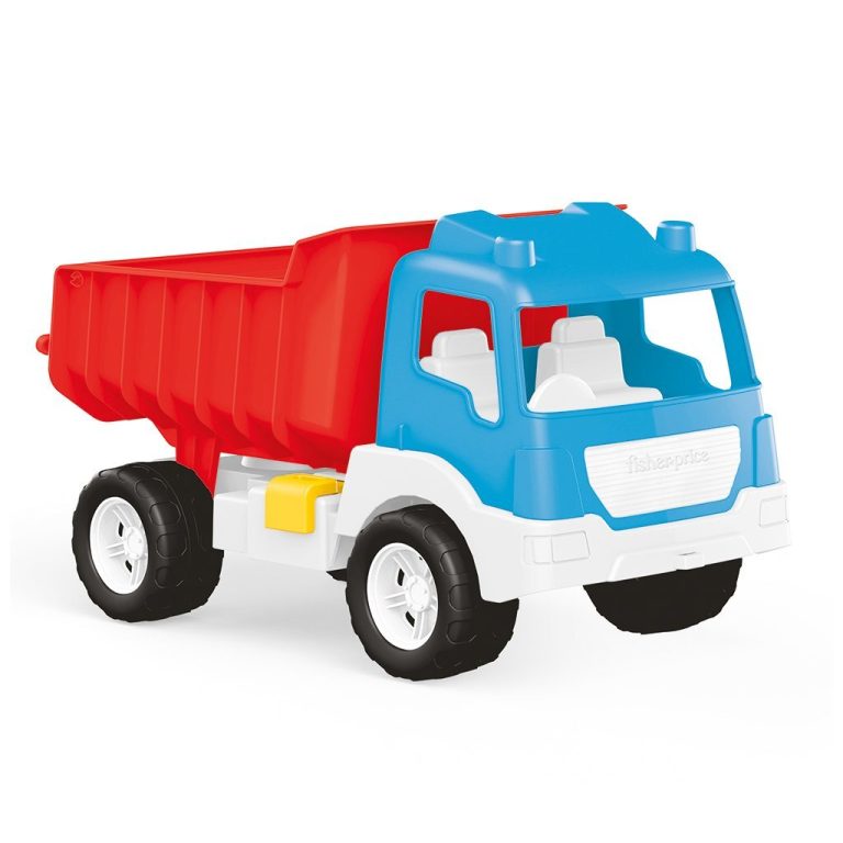 Dolu Fisher Price Kiepwagen Wit/Blauw/Rood | Kopen bij Flickmyhouse