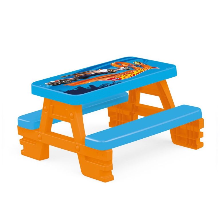 Dolu Hot Wheels Picknicktafel Blauw/Oranje | Kopen bij Flickmyhouse