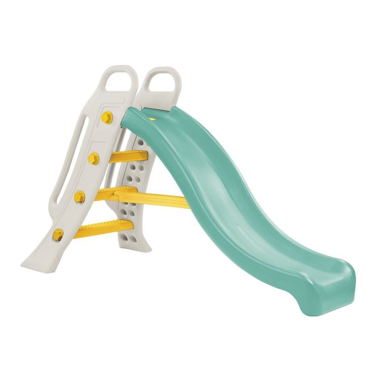 Dolu Big Waterglijbaan 145x166x78 cm Wit/Groen | Kopen bij Flickmyhouse