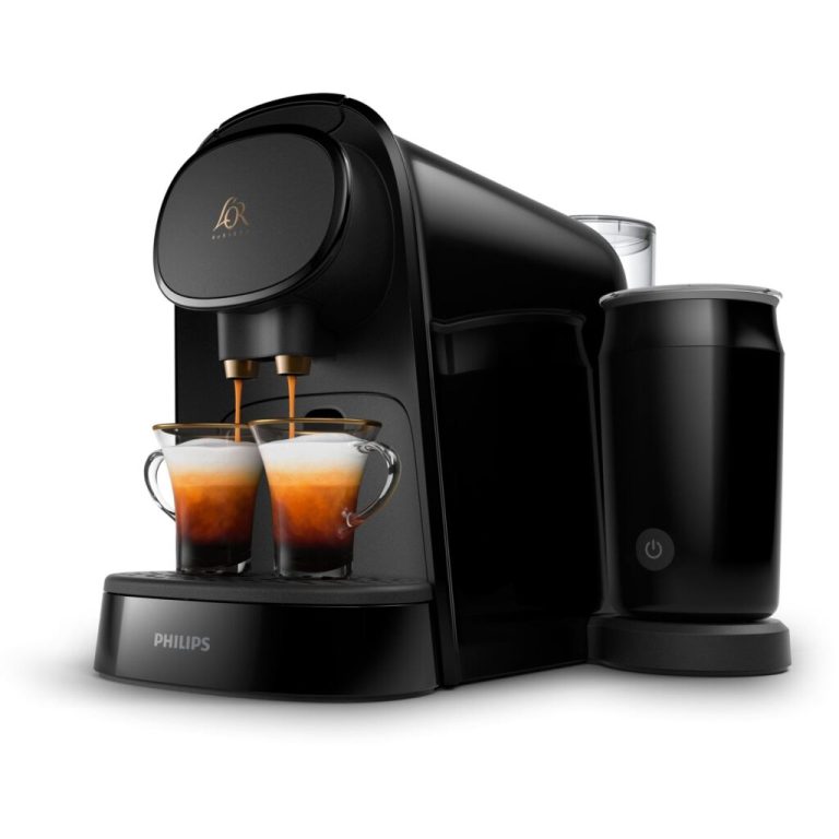 Philips L'OR BARISTA LM8014/60 Koffiecupmachine met Melkopschuimer Zwart | Kopen bij Flickmyhouse