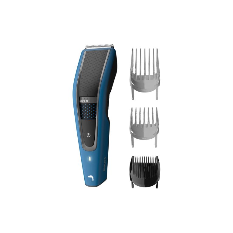 Philips HC5612/15 Hairclipper Series 5000 Afspoelbare Tondeuse Blauw/Zwart | Kopen bij Flickmyhouse