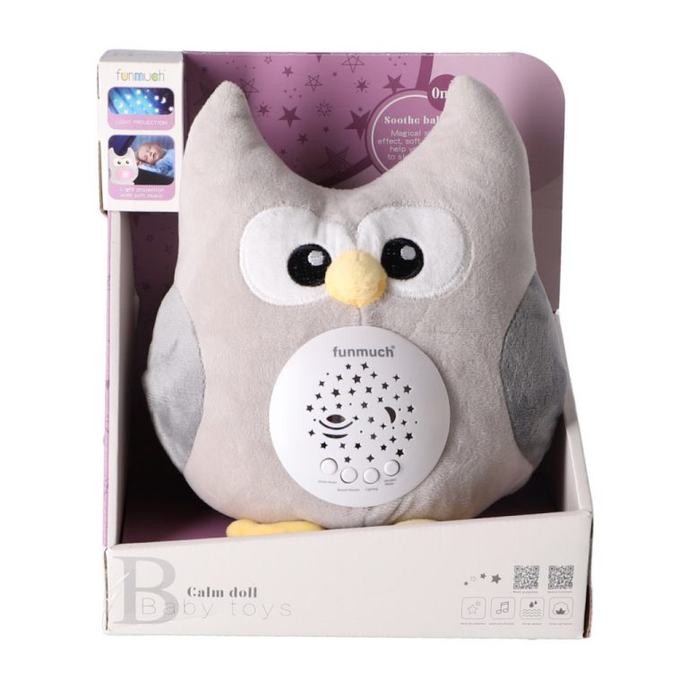 Knuffelprojector Uil + Licht en Geluid | Kopen bij Flickmyhouse