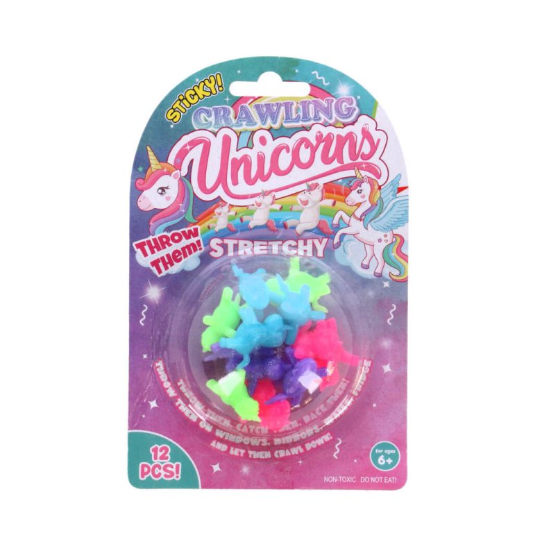 Unicorn Kruipende Sticky Raamlopers 12 Stuks | Kopen bij Flickmyhouse