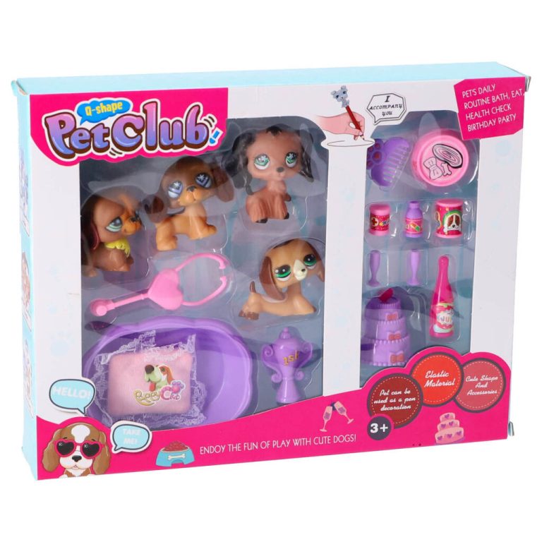 Q-Shape PetsClub Hondenverzorgingsspeelset | Kopen bij Flickmyhouse