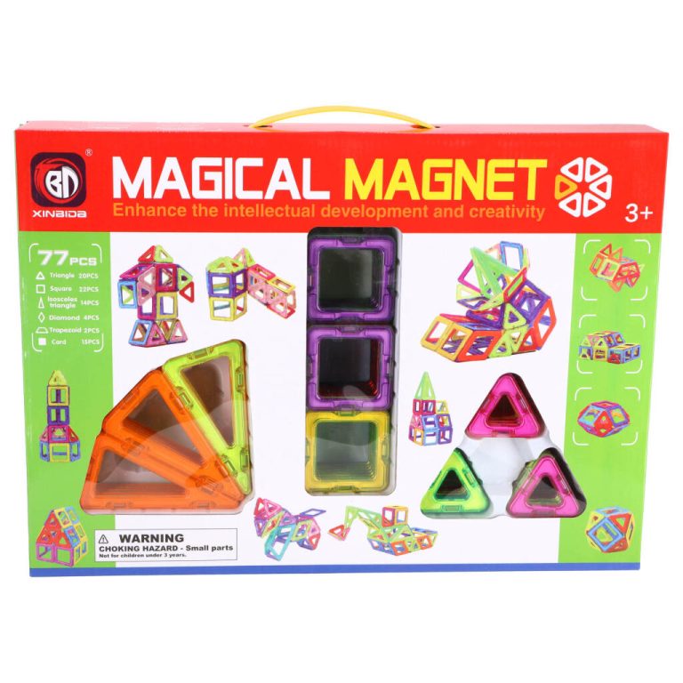 Magnetische Tegels Diverse Vormen 77-delig | Kopen bij Flickmyhouse
