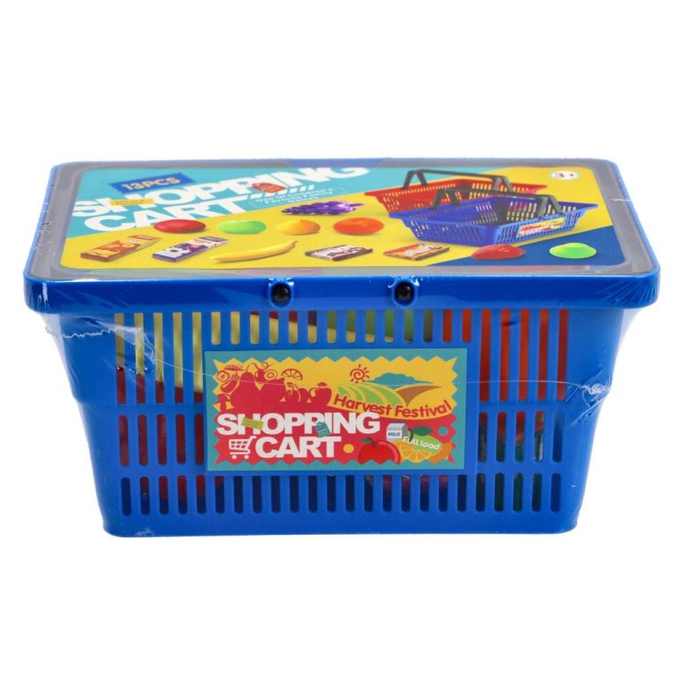 Winkelmandje 13-delig Blauw | Kopen bij Flickmyhouse