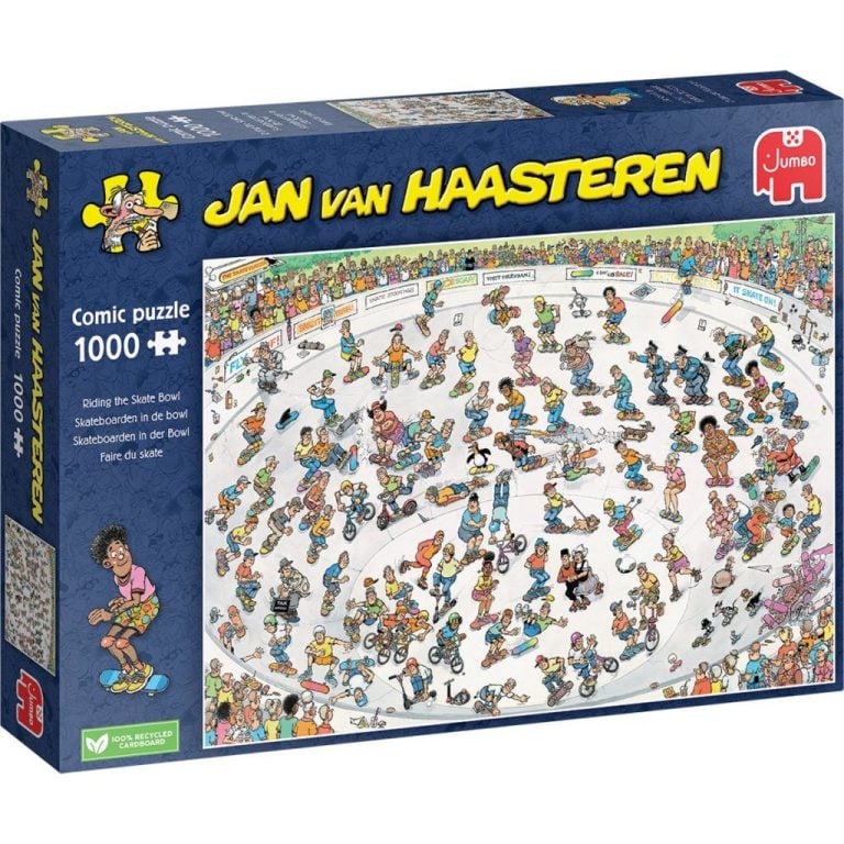 Jumbo Puzzel Jan Van Haasteren Skatebowl 1000 Stukjes | Kopen bij Flickmyhouse