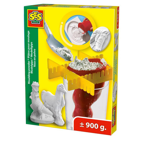 SES Modelgips 900 Gram Wit | Kopen bij Flickmyhouse