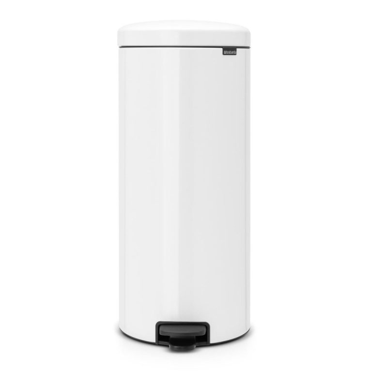 Brabantia NewIcon Pedaalemmer 30L Wit | Kopen bij Flickmyhouse