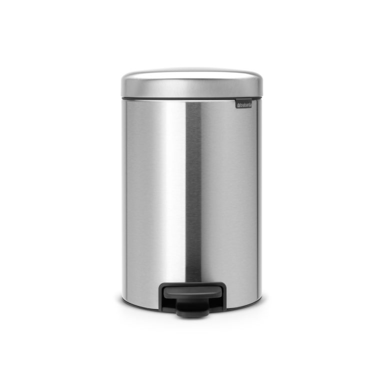 Brabantia Newicon Pedaalemmer 12L Mat Staal | Kopen bij Flickmyhouse