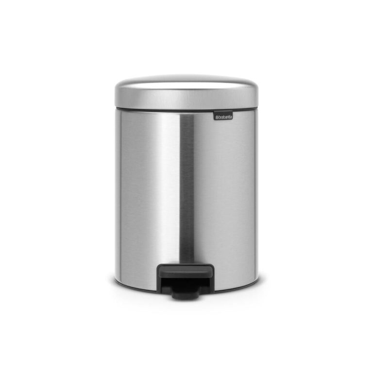 Brabantia NewIcon Pedaalemmer 5L Matt RVS | Kopen bij Flickmyhouse