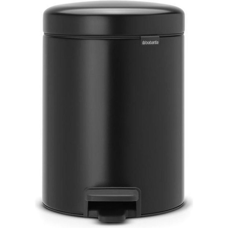 Brabantia NewIcon Pedaalemmer 5L Zwart | Kopen bij Flickmyhouse