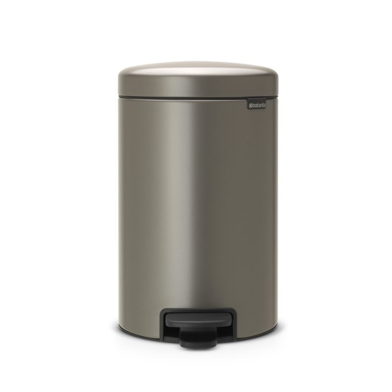 Brabantia NewIcon Pedaalemmer 12L Platinum | Kopen bij Flickmyhouse