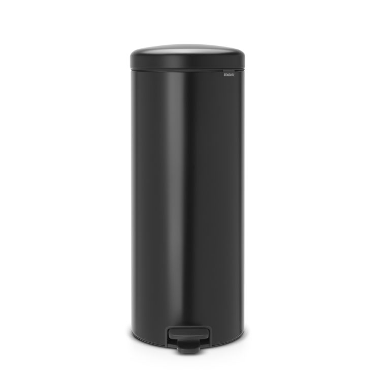 Brabantia NewIcon Pedaalemmer 30L Mat Zwart | Kopen bij Flickmyhouse