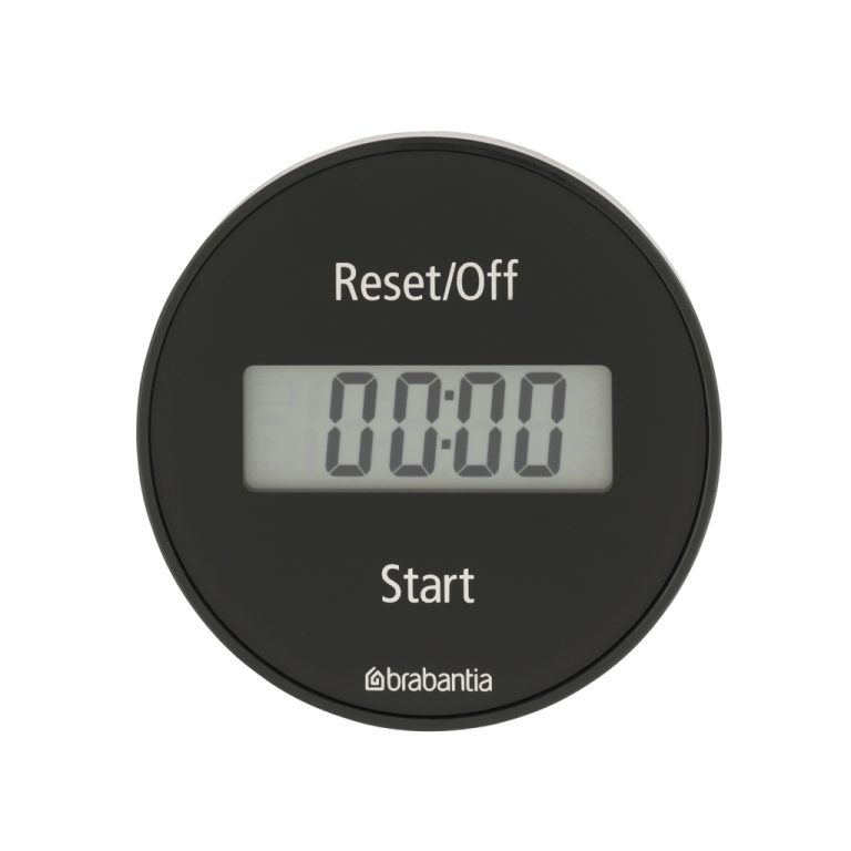 Brabantia Tasty+ Kookwekker met Magneet Dark Grey | Kopen bij Flickmyhouse