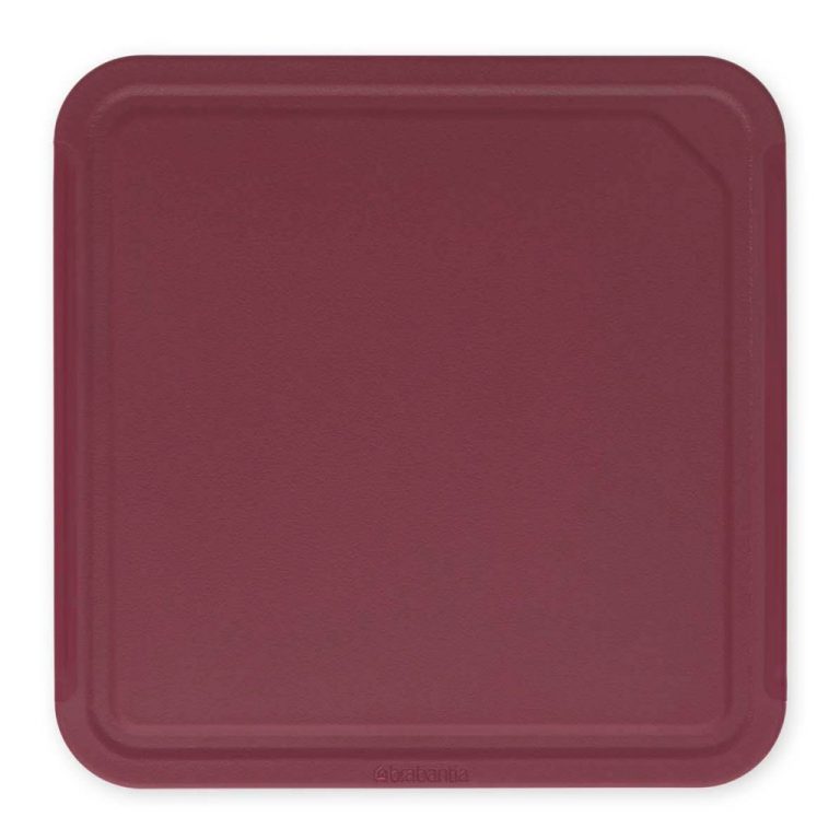 Brabantia Tasty+ Snijplank 25x0.8x25 cm Aubergine Rood | Kopen bij Flickmyhouse