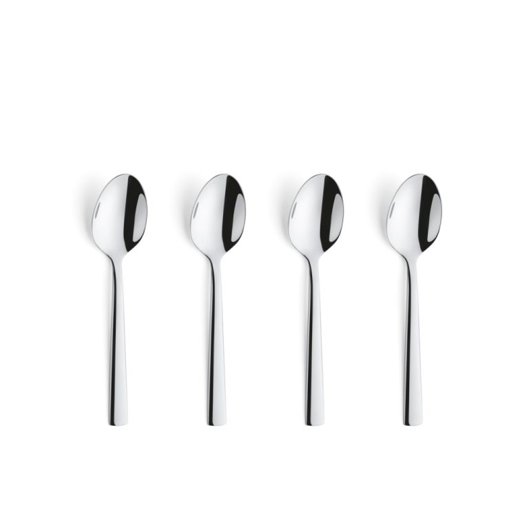 Amefa Theelepels Moderno 4 Stuks | Kopen bij Flickmyhouse