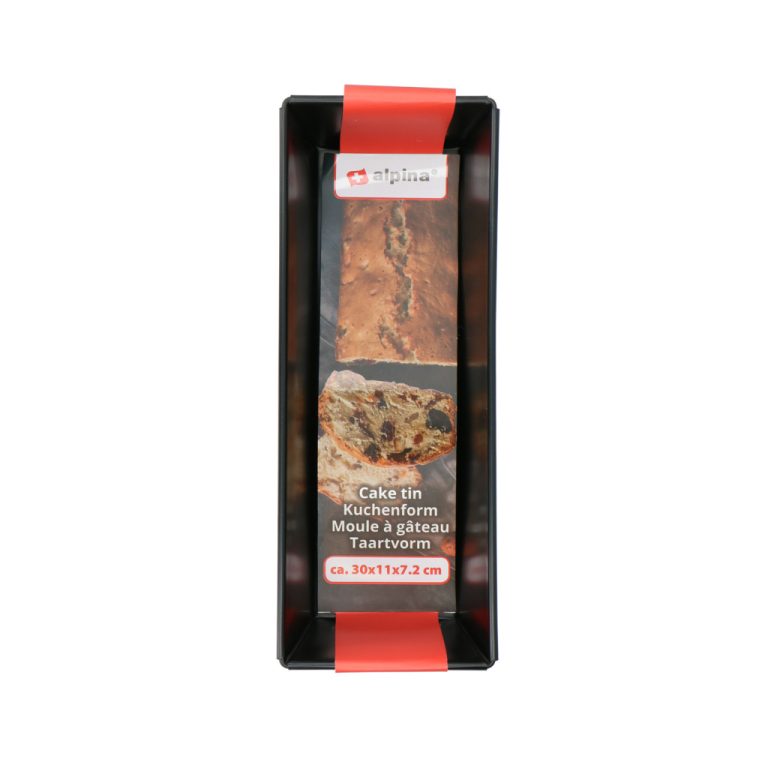 Alpina Cakevorm 30x11x7.2 cm Zwart | Kopen bij Flickmyhouse