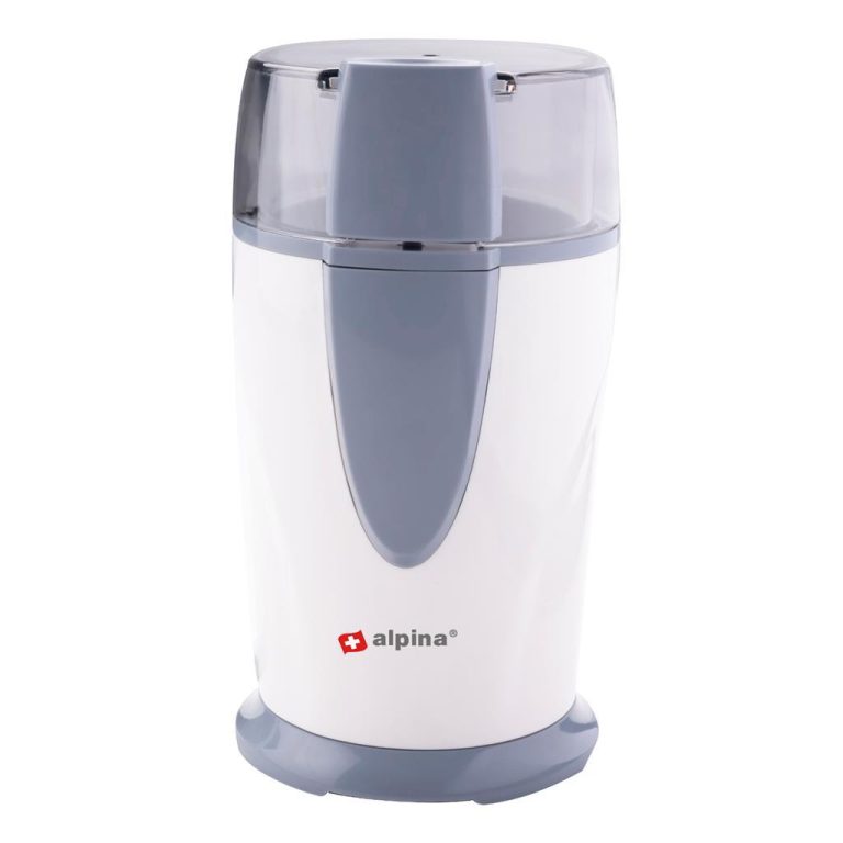 Alpina Elektrische Koffiemolen 150W Wit/Grijs | Kopen bij Flickmyhouse